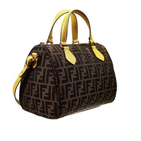 yellow fendi purse|Fendi purses on clearance.